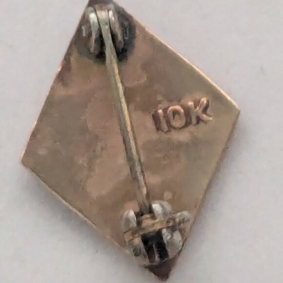 Vintage Sears 15 Year Employee 10KT Gold Pin 1.13 Grams - Picture 3 of 4